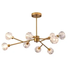 Люстра Freya FR5114PL-09BZ (Латунь)