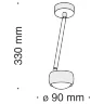 Потолочный светильник Линза / Lens 3000К 8Вт (Белый) MOD072CL-L8W3K - фото 2