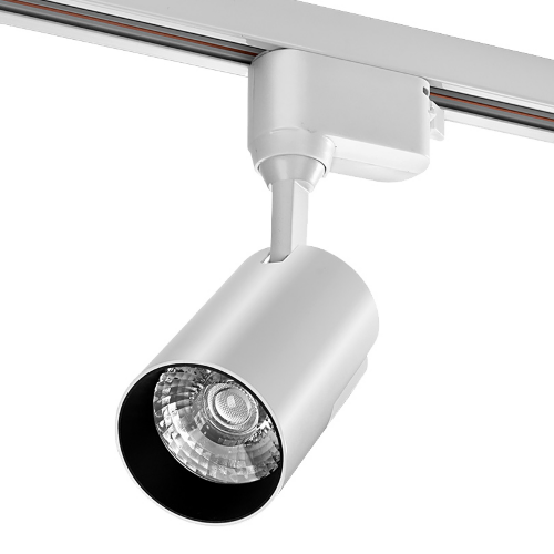Трековый светодиодный светильник WOLTA WTL-25W/01W 25Вт 4000К IP40 Белый - фото 1.