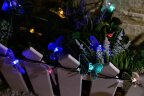 USL-S-129-PT4000 BUTTERFLIES Садовая гирлянда на солнечной батарее Бабочки, 20 светодиодов, Разноцветный свет, 1xАА Ni-Mh аккумулятор в-к, IP44. - фото 9