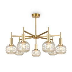 Потолочный светильник Freya FR5366CL-07BS (Латунь)