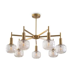 Потолочный светильник Freya FR5366CL-07BS (Латунь)