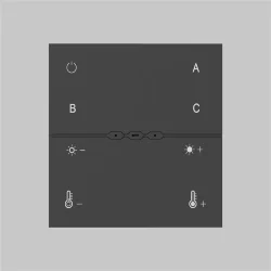 Беспроводная панель управления ZIGBEE RGB-MIX DRC035-Z-8-B
