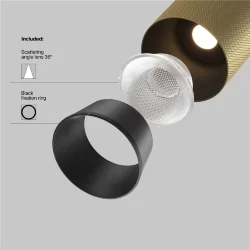 Трековый светильник Artisan Exility 4000K 12Вт 36° (Черный)