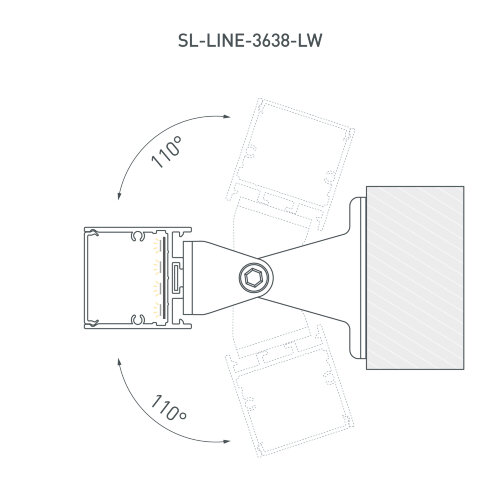 Профиль SL-LINE-3638-LW-3000 WHITE (Arlight, Алюминий) 043975(1) - фото 4