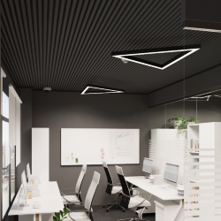 Светильник WOLTA PRO КОНТУР ТРИО ДСО03-108-301-3К-Ч Матовый