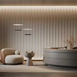 Подвесной светильник Ambience 3000К 23Вт (Черный)