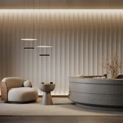 Подвесной светильник Атмосфера / Ambience 3000К 23Вт (Черный) MOD280PL-L23B3K1