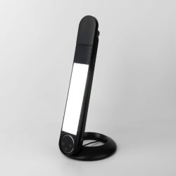 Светодиодная настольная лампа с беспроводной зарядкой 80428/1 черный (053233)