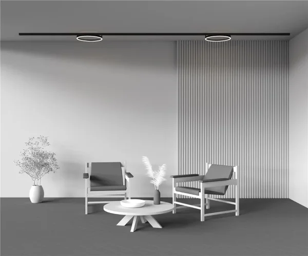 Трековый светильник Rim Exility 3000K 24Вт 120° (Черный) - фото 8