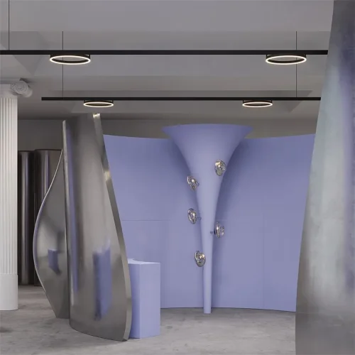 Трековый светильник Rim Exility 3000K 24Вт 120° (Черный) - фото 10