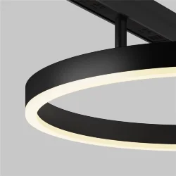Трековый светильник Рим / Rim Exility 3000K 24Вт 120° (Черный) TR227-2-24W3K-B