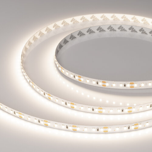 Светодиодная лента RT-A120-10mm 48V Day4000 (9.6 W/m, IP20, 2835, 30m) (Arlight, Открытый) 038804 - фото