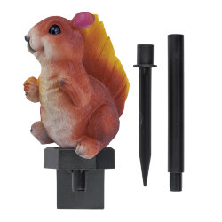 USL-S-835-PM410 SQUIRREL-1 Садовый светильник на солнечной батарее Белка-1, 1 светодиод, Теплый белый свет, 1xАAА Ni-Mh аккумулятор в-к, IP44, TM Uniel