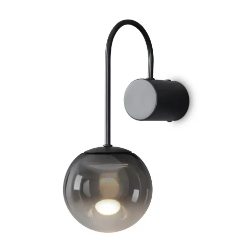 Настенный светильник (бра) Арка / Arch (Черный) FR6178WL-L5B - фото