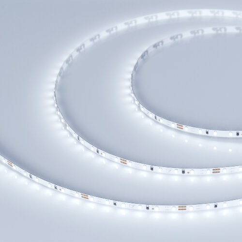 Светодиодная лента MICROLED-5000 24V Cool 8K 4mm (2216, 120 LED/m, LUX) (Arlight, 9.6 Вт/м, IP20) - фото 1