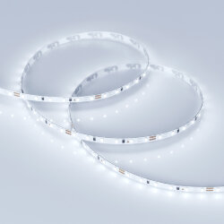 Светодиодная лента MICROLED-5000 24V Cool 8К 4mm (2216, 120 LED/m, LUX) (Arlight, 9.6 Вт/м, IP20) 024409