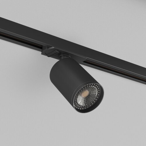 DK6201-BK Трековый светильник IP 20, 15 Вт, GU5.3, черный, алюминий. Фото 2