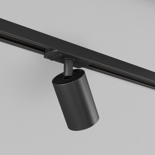 DK6201-BK Трековый светильник IP 20, 15 Вт, GU5.3, черный, алюминий. Фото 3