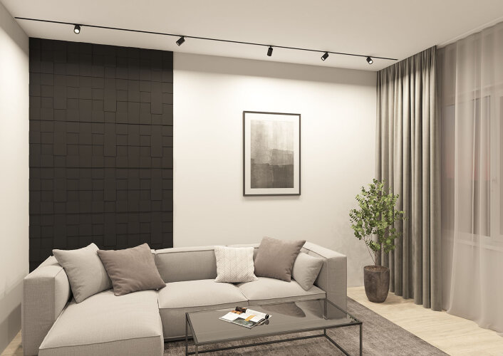 DK6201-BK Трековый светильник IP 20, 15 Вт, GU5.3, черный, алюминий. Фото 5