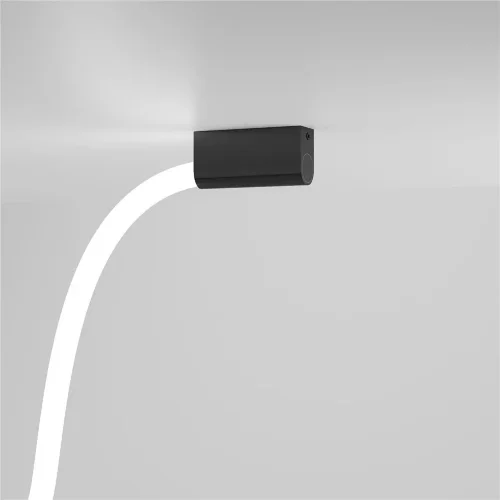 Накладные крепления для круглого гибкого неона Full light черный (FL 28101) FL 28101 - фото