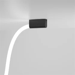 Накладные крепления для круглого гибкого неона Full light черный (FL 28101) FL 28101 (070759)