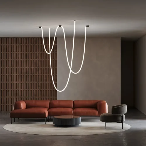 Накладные крепления для круглого гибкого неона Full light черный (FL 28101) FL 28101 - фото 7