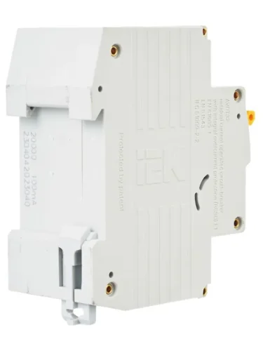 Выключатель автоматический дифференциального тока 2п (1P+N) C 40А 100мА тип A 6кА АВДТ-32 KARAT IEK MAD22-5-040-C-100 - фото 3