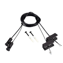 Подвес токопроводящий SL-LINE-25100 2х2m Set BLACK (Arlight, провод 2х0.5) 045799