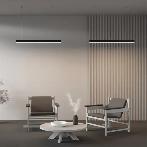 Линейный светильник подвесной 4000K 50x50 ( Черный, 1 м) LL312028 (Черный) - фото 5