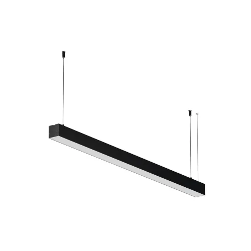 Линейный светильник подвесной 4000K 50x50 20 Вт (Черный, 1 м) LL312028 (Черный) - фото