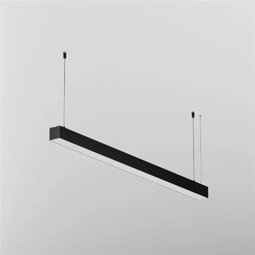 Линейный светильник подвесной 4000K 50x50 20 Вт (Черный, 1 м) LL312028 (Черный) - фото 4
