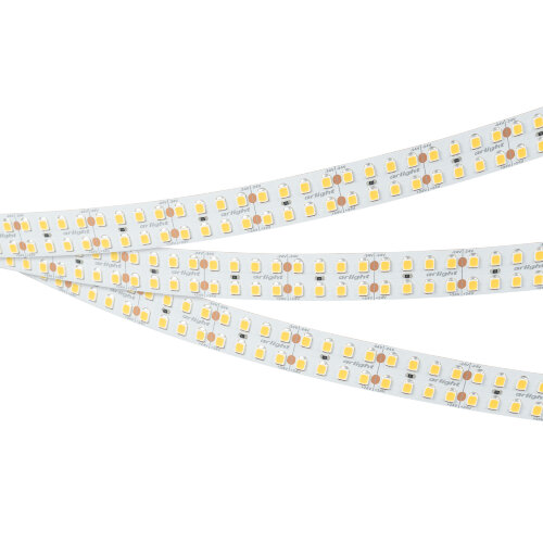 Светодиодная лента RT-А320-15mm 24V Warm2400 (24 W/m, IP20, 2835, 5m) (Arlight, высок.эфф.150 лм/Вт) 044292 - фото 2
