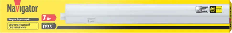 Светильник светодиодный 94 590 NEL-P-7-4K-LED 7Вт 4000К IP33 Navigator 94590 - фото 2