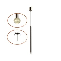 Подвес «ODEON LIGHT» 4375/3LA, серия: FIANO (крепление на планке; встраиваемый)