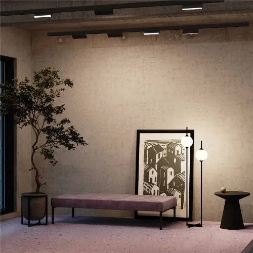 Трековый светильник Basis Exility 3000K 12Вт 120° (Черный) - фото 3