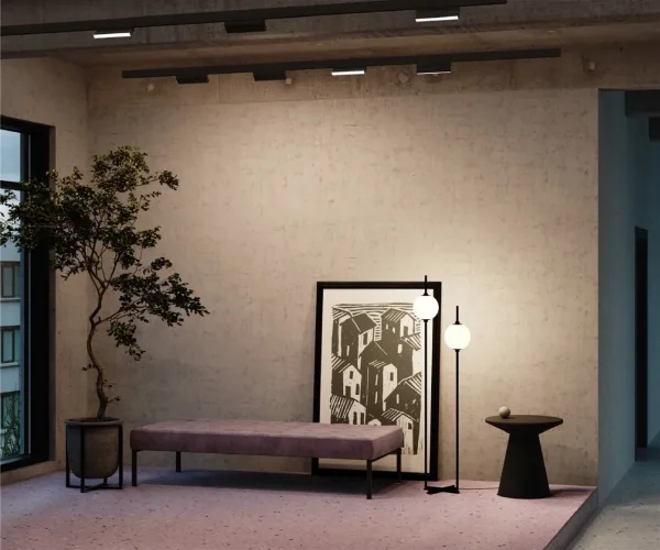 Трековый светильник Базис / Basis Exility 3000K 12Вт 120° (Черный) TR036-2-12W3K-B - фото 4