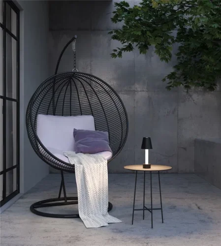 Аккумуляторный светильник Tet-a-tet 3000К 3Вт (Черный) - фото 7