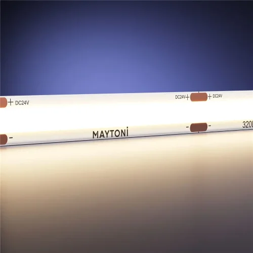 Светодиодная лента Ultra 24В COB 8Вт/м 3000К 5м IP 20 201071 (Белый) - фото 3