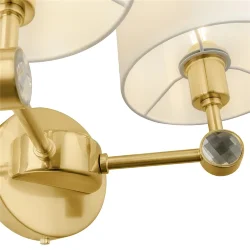 Настенный светильник (бра) Maytoni MOD088WL-02BS (Латунь)