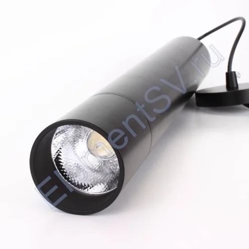 Светильник подвесной светодиодный JH-GDD-A38B PA57 (15W, 220V, day white, черный корпус) - фото 3.