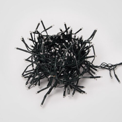 ULD-S0300-200-DGA MULTI IP20 FIRECRACKER Гирлянда светодиодная с контроллером Фейерверк, 3м, 200 светодиодов, Разноцветный свет, Провод зеленый - фото 4