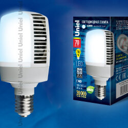 LED-M105-70W-DW-E40-FR ALV02WH Лампа светодиодная, матовая, Серия Venturo, Дневной свет 6500K