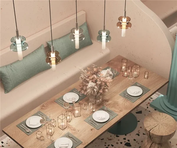 Подвесной светильник Sound Wave G9х1 (Черный) - фото 2