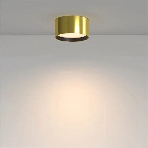 Потолочный светильник Glare 3000K 12W 120° (Латунь) - фото 4