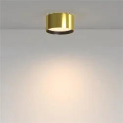 Потолочный светильник Glare 3000K 12W 120° (Латунь)