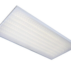 Подвесной офисный светодиодный светильник Армстронг 120 Вт IP20 1195x595x40 мм 4000К Призма