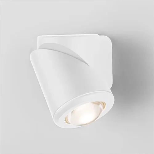Уличный настенный светодиодный поворотный светильник GIRA U LED IP54 35127/U белый - фото 2