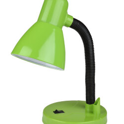 TLI-226 GREEN E27 Светильник настольный, Цоколь Е27, Механический выключатель, Зеленый.