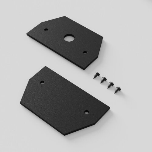 Basic System Заглушки для профиля в натяжной потолок черный - Фото 3